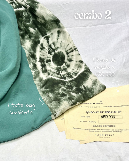 Descubre nuestro Combo Premium: bono de $150.000 + exclusiva Tote Bag AMA doble faz. Diseño colombiano sostenible, hecho por mujeres artesanas. ¡Regalo único con propósito!