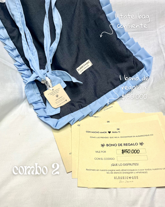 Descubre nuestro Combo Premium: bono de $150.000 + exclusiva Tote Bag AMA doble faz. Diseño colombiano sostenible, hecho por mujeres artesanas. ¡Regalo único con propósito!